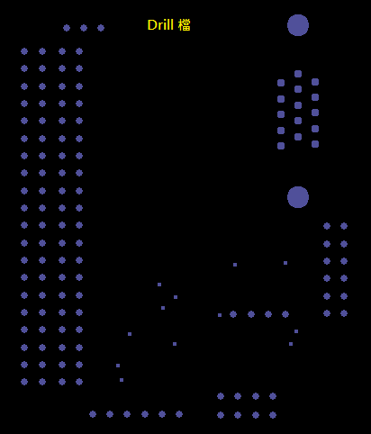 產(chǎn)生Drill File及 Map File 的Gerber 檔案，此會(huì)產(chǎn)生描述此PCB所用到的鉆孔的孔徑尺寸及鉆孔的座標(biāo)資訊。